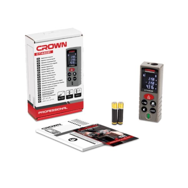 Télémètre Laser 100m CROWN CT44031